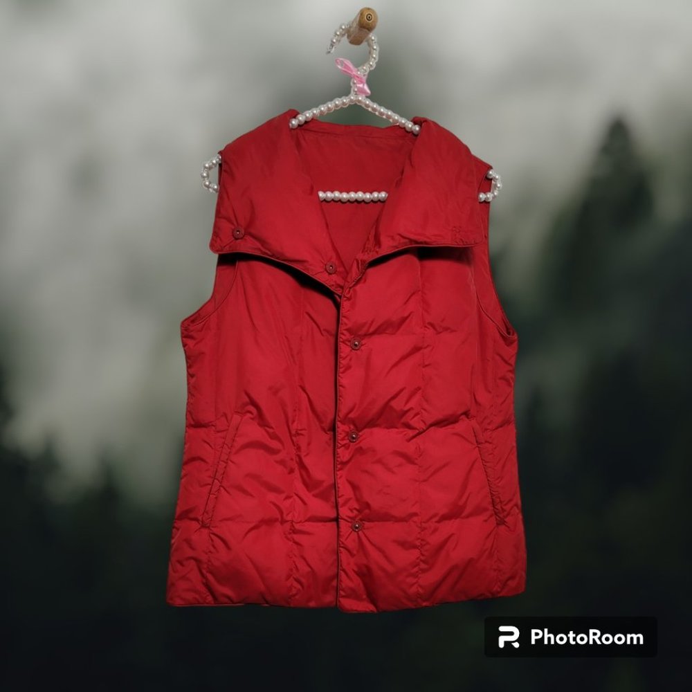 Eileen Fisher - NWT Reversible, Weather Resistant Puffer/Flat Vest